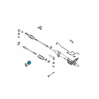 OEM Nissan Pathfinder Armada Insulator Diagram - 54445-7S000