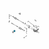 OEM Nissan Armada Insulator Diagram - 54445-7S000