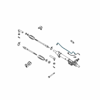 OEM 2008 Infiniti QX56 Tube Assy-Cylinder Diagram - 49542-7S000