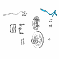 OEM 2016 Dodge Viper Tube-Brake Diagram - 5290043AC