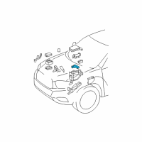 OEM Toyota Highlander Relay Plate Diagram - 82741-48060