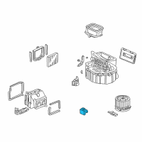 OEM 2000 Honda Civic Transistor Assembly, Power Diagram - 79330-S10-A42