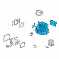 OEM Honda CR-V Blower Sub-Assy. Diagram - 79305-S3Y-A41