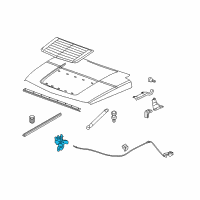 OEM 2009 Hummer H3T Lock Diagram - 15870146