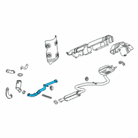 OEM Buick LaCrosse Front Pipe Diagram - 84325056