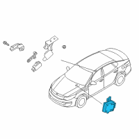 OEM Kia Optima Ecu Assembly-Afls Diagram - 92170D5000