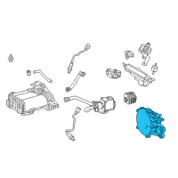 OEM 2018 Lexus NX300 Sensor, Air Fuel Ratio Diagram - 89467-78010