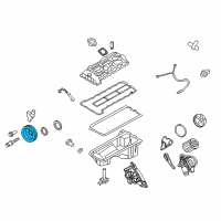 OEM 2012 BMW 740i Vibration Damper Diagram - 11-23-7-566-301