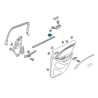 OEM Chevrolet Trax Window Switch Diagram - 13408450