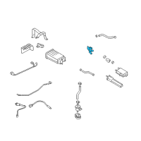 OEM 2009 Hyundai Elantra Canister Close Valve Diagram - 31430-2H000