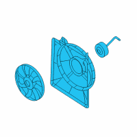 OEM Kia Sedona Blower Assembly-CONDENSER Diagram - 977304D970