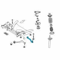 OEM BMW 535i GT Repair Kit, Wishbone, Right Diagram - 31-12-2-347-965