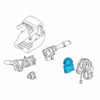 OEM Lexus IS350 Sensor, STEERIG W/LO Diagram - 8924B-53010