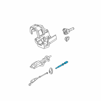 OEM 2002 Ford Explorer Intermed Shaft Diagram - 1L2Z-3E751-AA