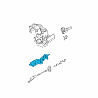 OEM 2005 Mercury Mountaineer Column Assembly Diagram - 5L2Z-3C529-A