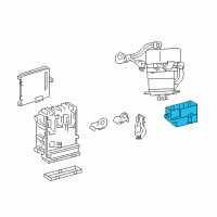 OEM Scion iM Relay Box Diagram - 82755-02040