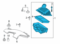 OEM 2022 BMW 228i xDrive Gran Coupe INTAKE MUFFLER Diagram - 13-71-8-655-835