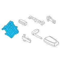 OEM 2020 Ford Expedition KIT - ALARM/KEYLESS LOCK SYSTE Diagram - LU5Z-15604-AK