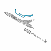 OEM 2002 BMW Z8 Pipe Set Diagram - 32-13-6-751-028