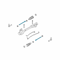 OEM Ford Flex Inner Tie Rod Diagram - 8G1Z-3280-B