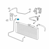 OEM 2004 Dodge Ram 1500 Valve-A/C Line Diagram - 5073614AA