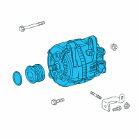 OEM 2019 Lexus RX350 Alternator Assembly With Regulator Diagram - 27060-0P370