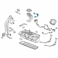 OEM Chevrolet Volt Fuel Gauge Sending Unit Diagram - 13578103