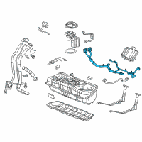 OEM Chevrolet Volt Harness Asm-Evap Emission Canister Vacuum Leak Pm Diagram - 22805480