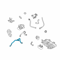 OEM 2011 Mercury Milan Tube Diagram - AE5Z-9J280-D