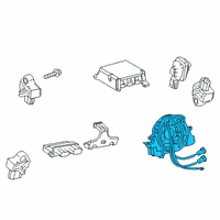 OEM 2021 Lexus UX200 Spiral Cable Sub-Assembly With Sensor Diagram - 84308-11010