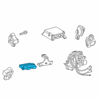 OEM 2019 Toyota Prius AWD-e Occupant Module Diagram - 89952-12030