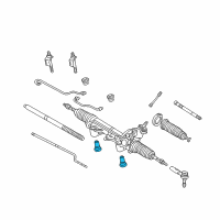 OEM Mercury Mountaineer Bracket Upper Insulator Diagram - F5TZ-3C716-A