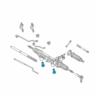 OEM Mercury Bracket Upper Insulator Diagram - F5TZ-3C716-A