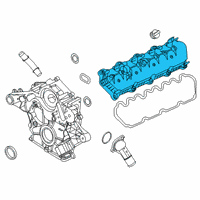 OEM 2022 Ford E-350 Super Duty Valve Cover Diagram - LC3Z-6582-G