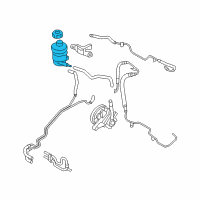 OEM Hyundai Reservoir Assembly-Power Steering Diagram - 57150-4D000