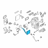 OEM Nissan Versa Note Core-Heater Diagram - 27140-1HK0A