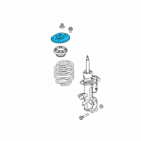 OEM 2017 Lincoln Continental Strut Mount Diagram - G3GZ-3A197-A