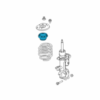 OEM Lincoln Continental Upper Bearing Diagram - DG9Z-18198-B