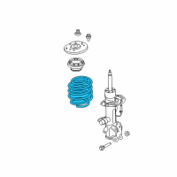 OEM 2018 Lincoln Continental Coil Spring Diagram - G3GZ-5310-K