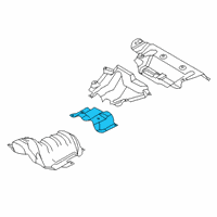 OEM 2022 Ford Escape SHIELD Diagram - LX6Z-7811435-E