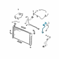 OEM 1997 Oldsmobile Silhouette Hose Diagram - 10408957