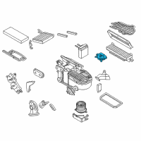 OEM Ford Transit Connect Actuator Diagram - 1T1Z-18731-A