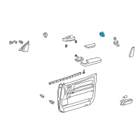 OEM Toyota Tundra Window Switch Diagram - 84820-0C010