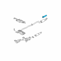 OEM 2004 Ford Freestar Extension Pipe Diagram - F78Z-5202-AA