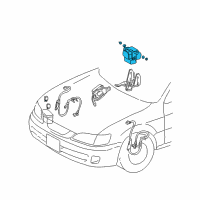 OEM 1998 Toyota Camry ACTUATOR Assembly, Brake Diagram - 44050-06010