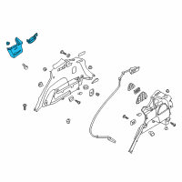 OEM 2017 Hyundai Santa Fe Sport Trim Assembly-Rear Pillar LH Diagram - 85850-4Z000-NBC