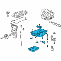 OEM 2021 Chevrolet Blazer PAN ASM-OIL Diagram - 25202733