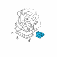 OEM Nissan NX Automatic Transmission Oil Strainer Diagram - 31728-31X01