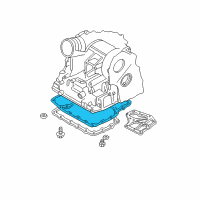 OEM 1998 Infiniti Q45 Gasket-Oil Pan Diagram - 31397-31X02