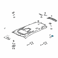 OEM 2018 Honda Pilot Base Diagram - 34404-SJK-003